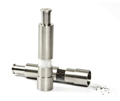 Grind Gourmet set styled on a kitchen table showcasing elegant modern design