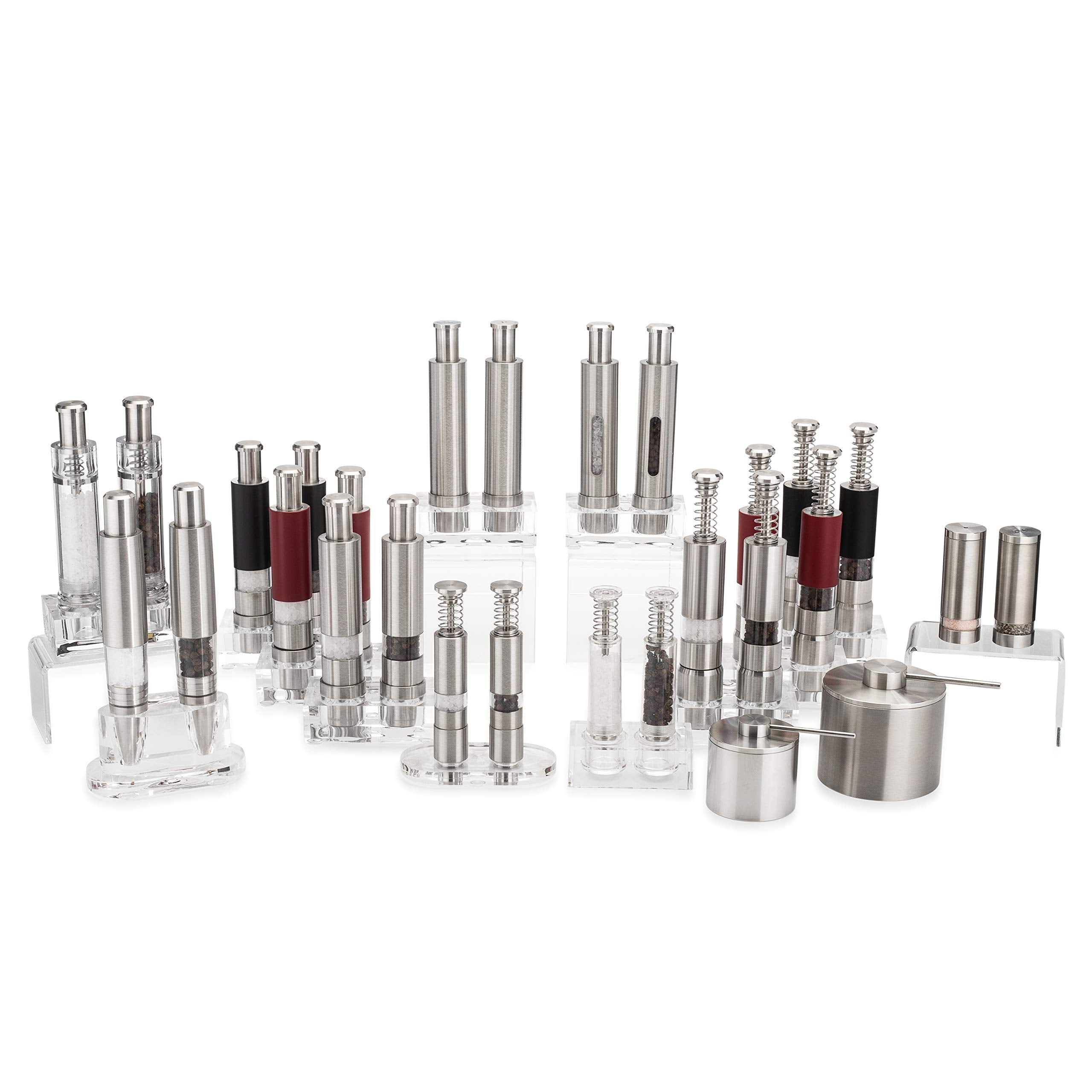 Grind Gourmet stainless steel finish detail conveying corrosion-resistant quality