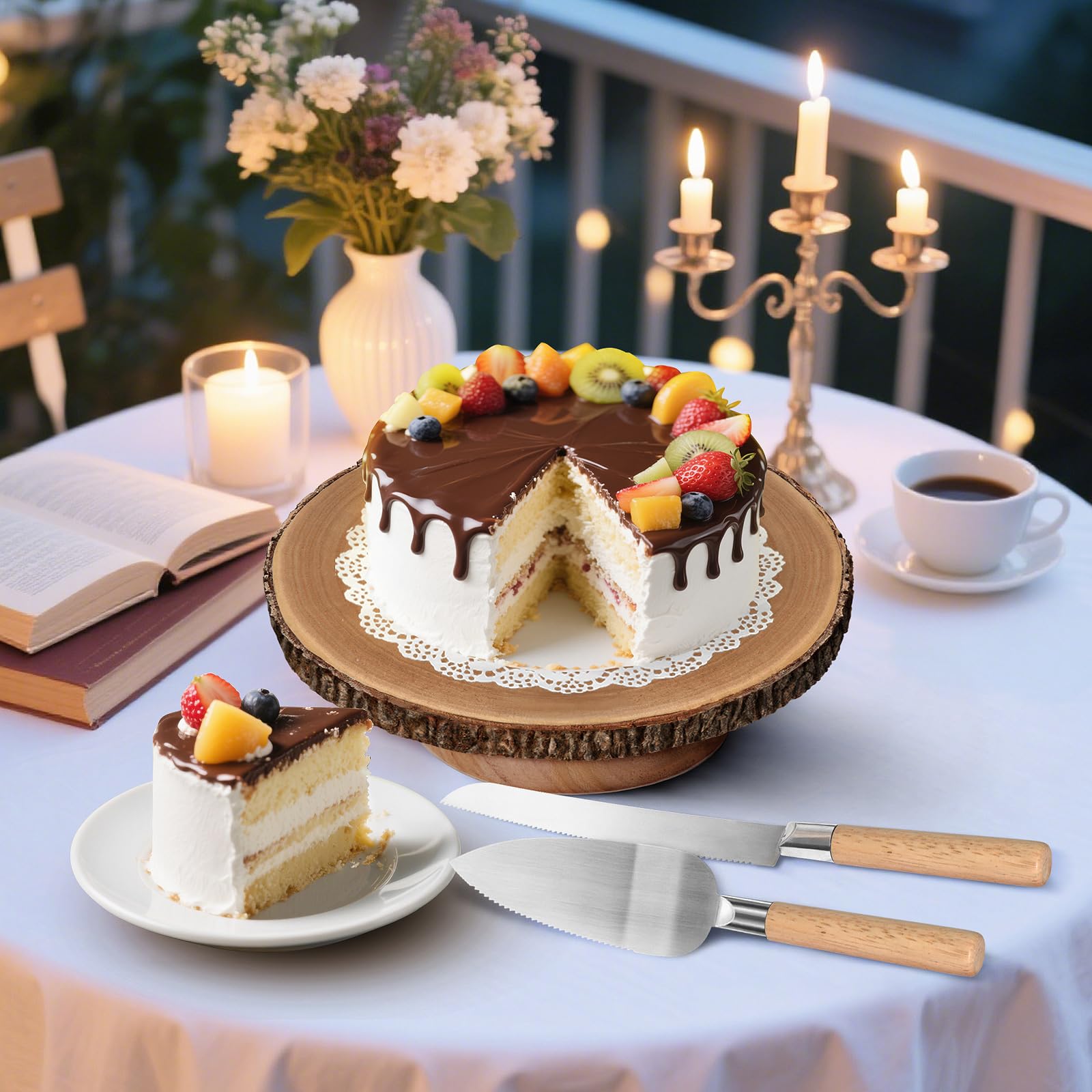 GrnVibe wedding table display styling stand as centerpiece for refined presentation