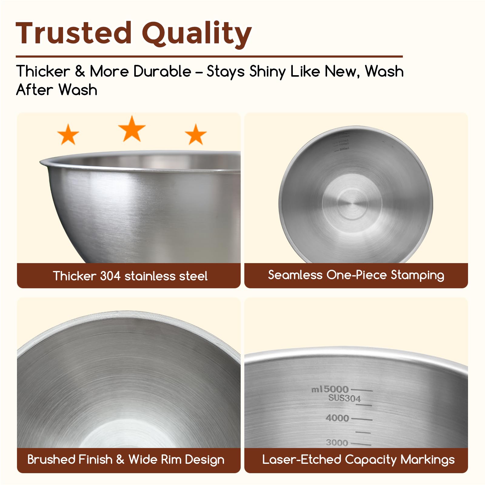 Gronivex largest bowl with dough being mixed to illustrate capacity and strength