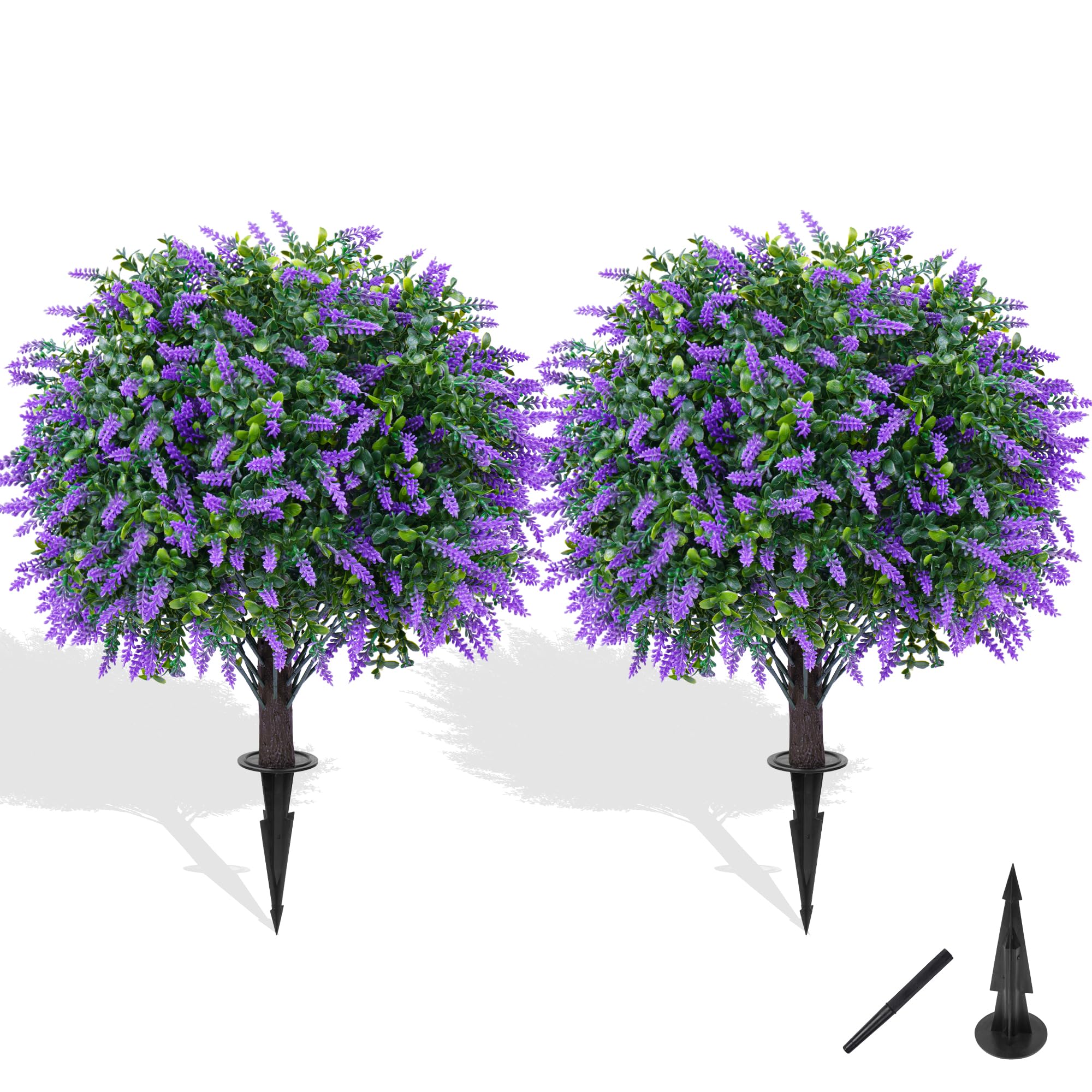 Grooy unboxed and reshaped topiary showing easy recovery after transit