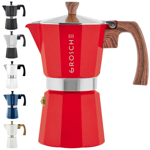 GROSCHE Milano front view in red showing sleek profile and quick visual appeal