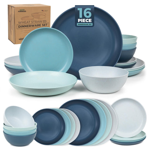 Grow Forward seascape front packaging showing full 16-piece set and durable finish