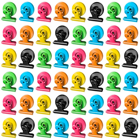 Grtard front packaging showing 48 colorful magnetic clips and package value