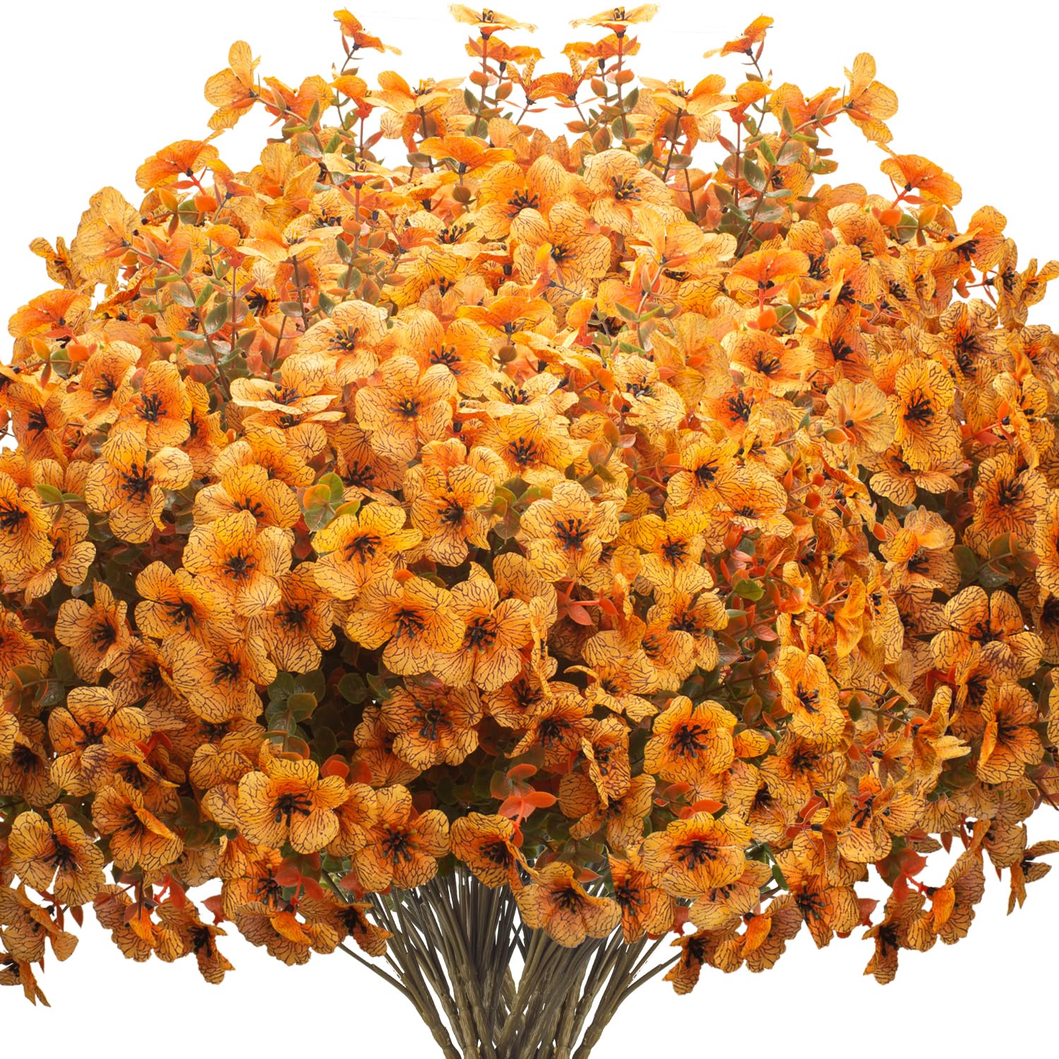 Grunyia front view of 16 fall flower bundles showing vibrant seasonal colors and ease of styling