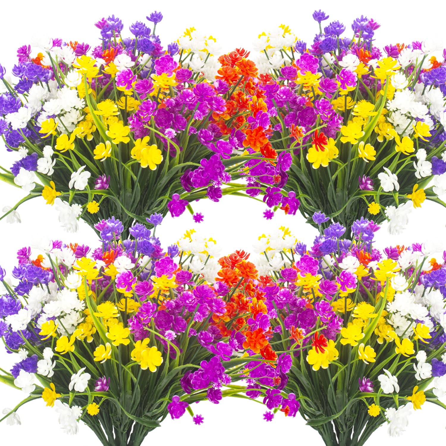 Grunyia front view of bundled flowers showing full arrangement benefit