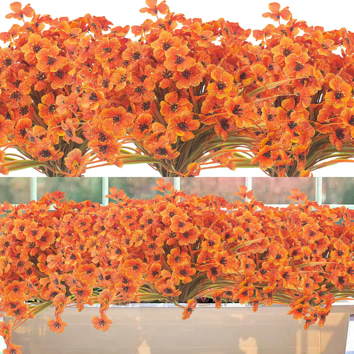 Grunyia front porch display showing vibrant fall color and curb appeal