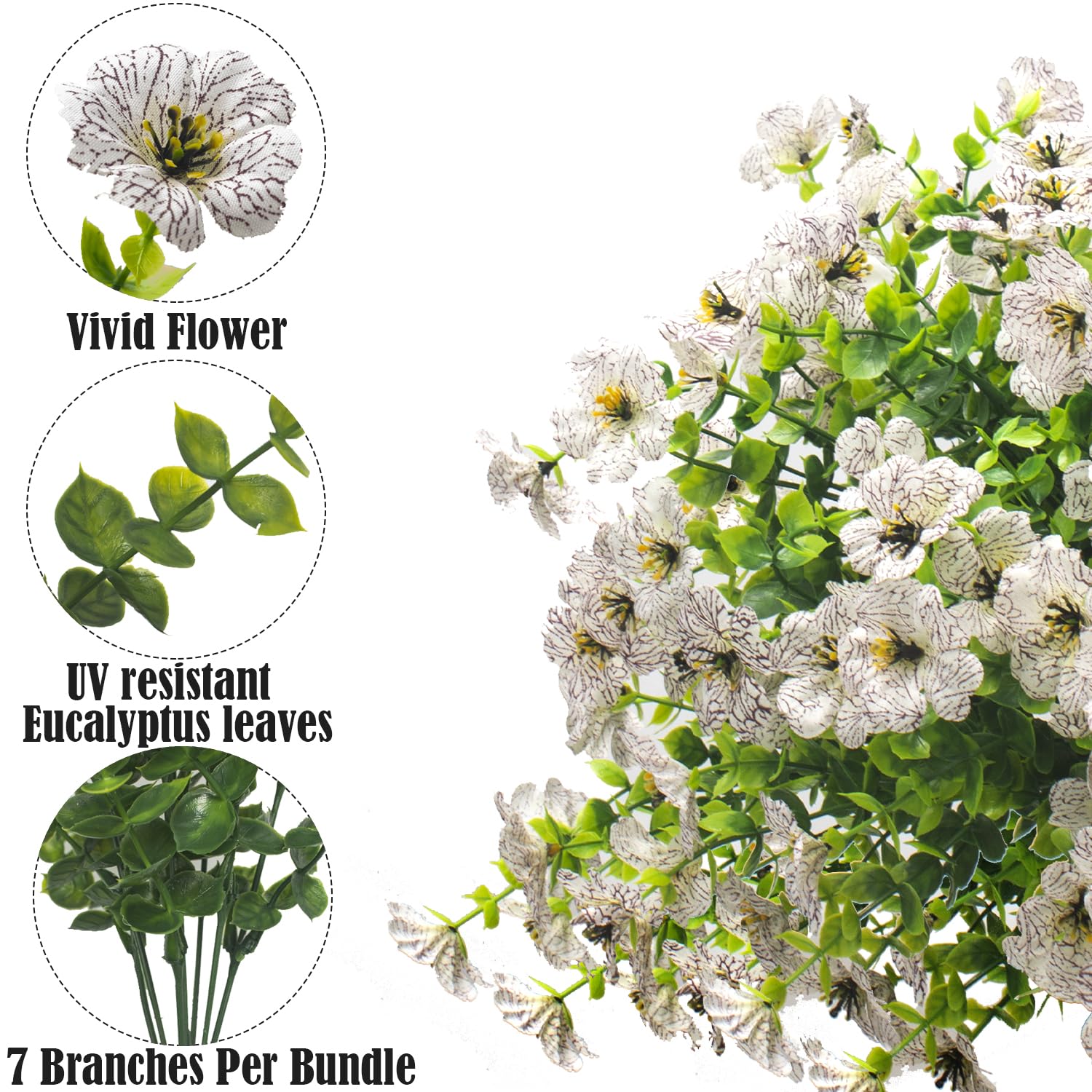 Grunyia stem and leaf detail showing durable stems that hold shape for arranging