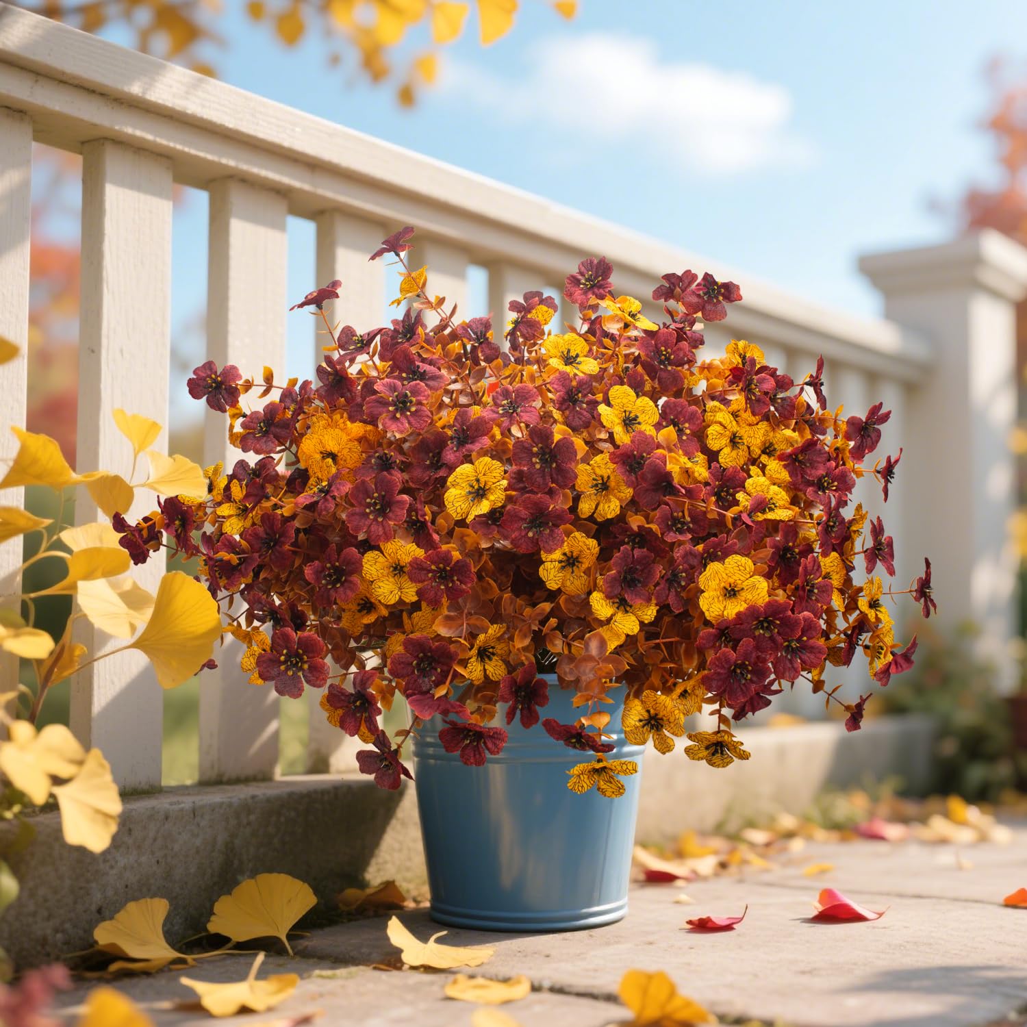 Grunyia bundles staged for wreath-making, simplifying seasonal decor projects