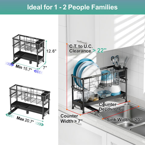 GSlife side profile emphasizing 7-inch narrow footprint advantage