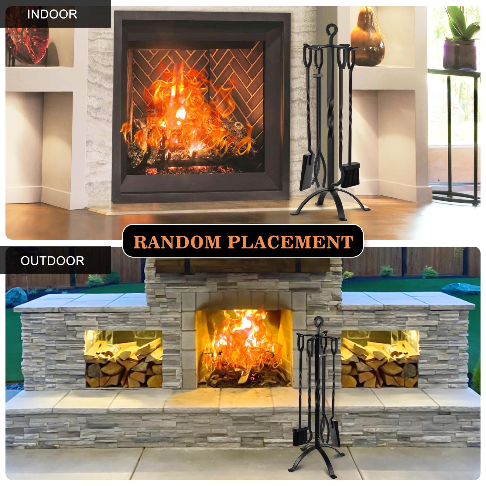 Gtongoko lifestyle fireplace in room illustrating décor compatibility