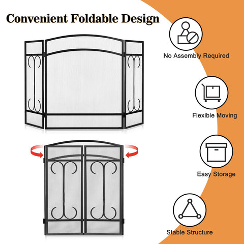 Gtongoko side angle displaying foldable panels for flexible placement