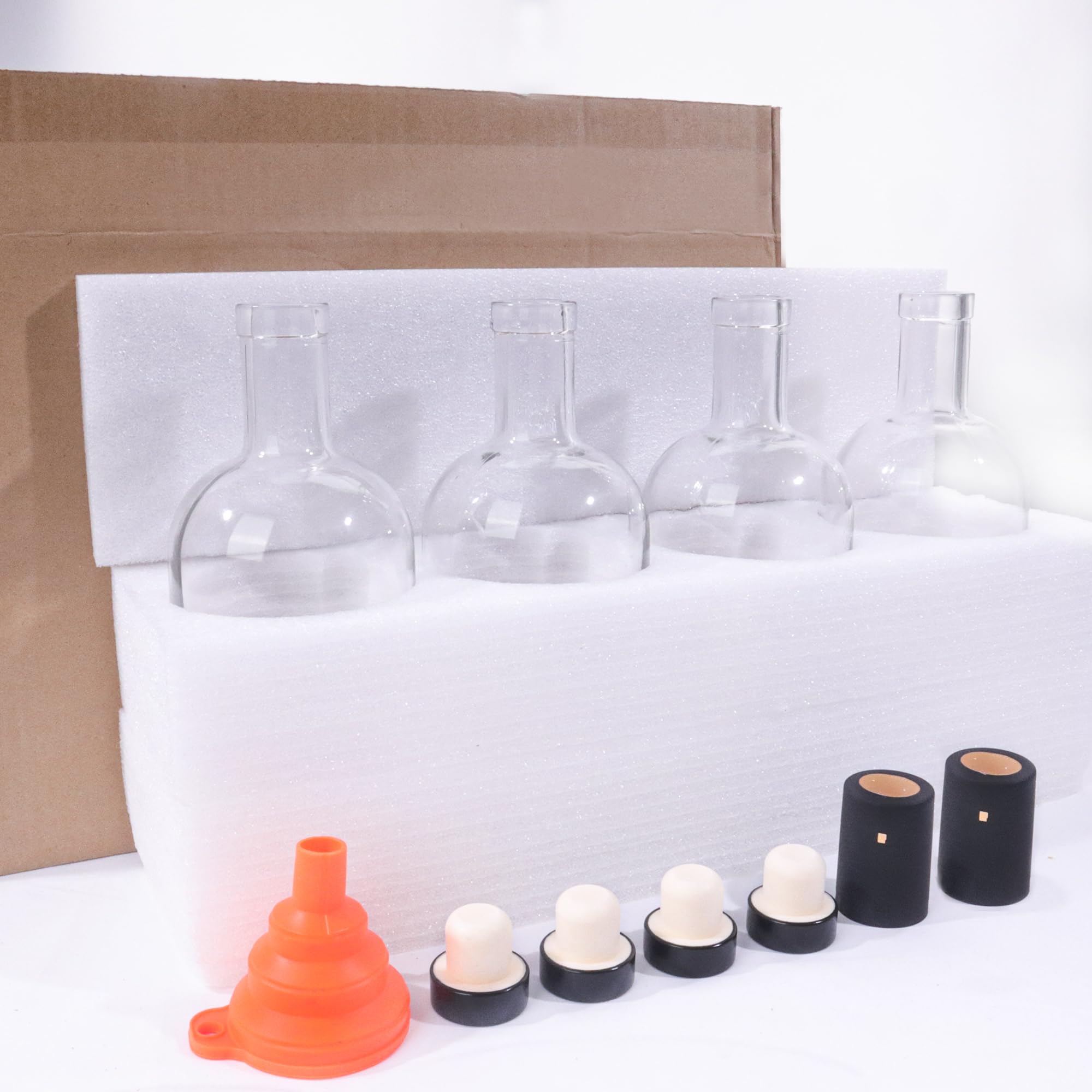 GUANENA decorated bottles with ribbons and labels demonstrating gift-ready presentation