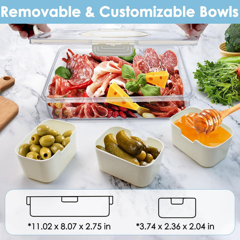 GUANFU Snackle Box handle detail enabling easy one-handed carrying