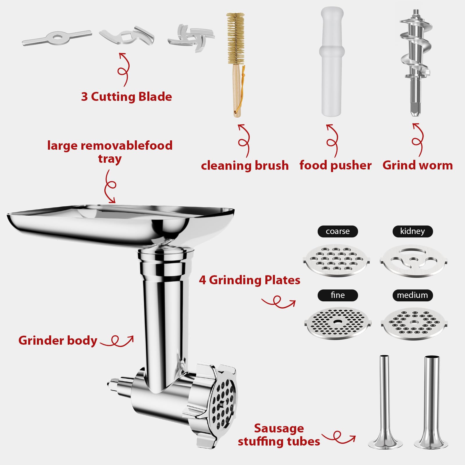 GuanQiao food tray and pusher pictured, improves safe feeding and efficiency