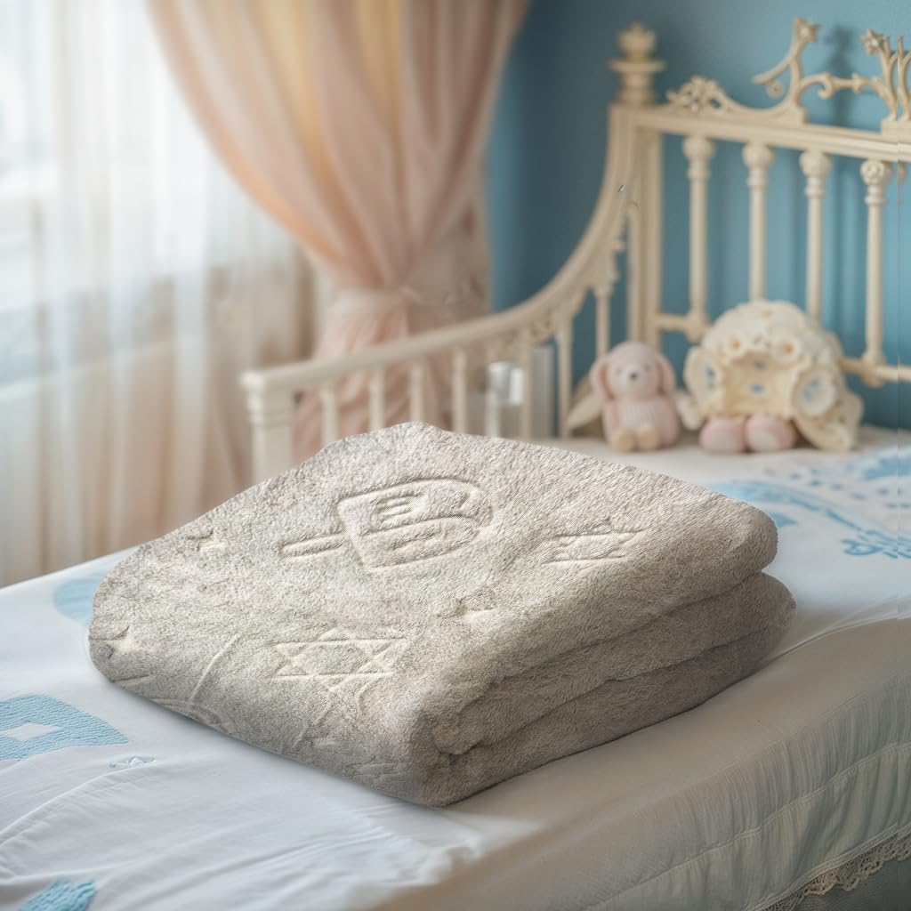 GUARDMAN child wrapped in blanket smiling for bedtime comfort and joy