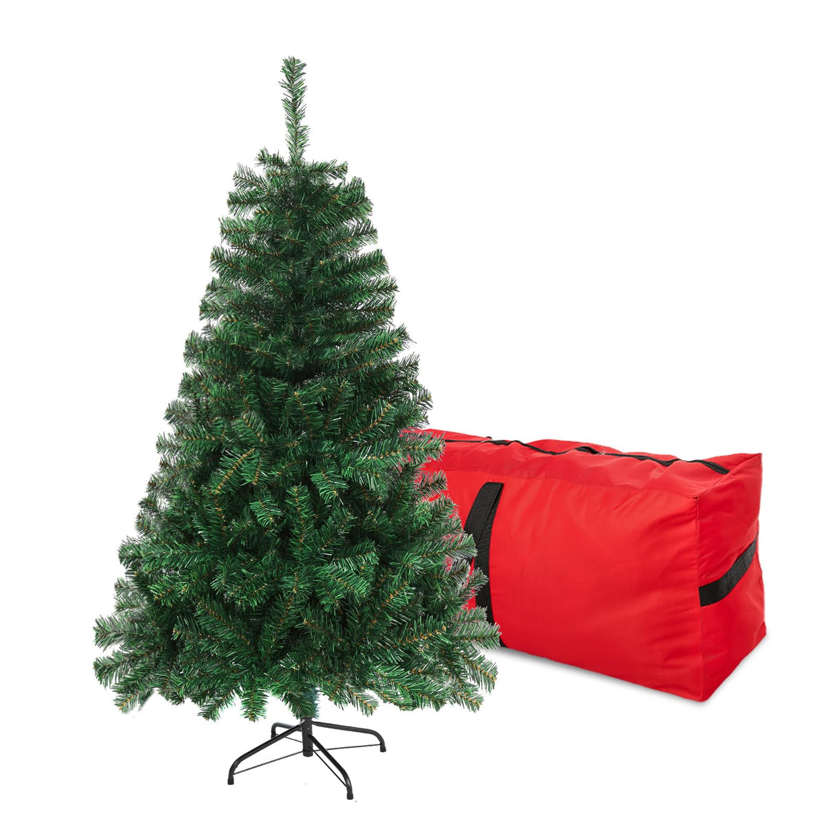 guccde front view of full decorated tree showing ready-to-display benefit