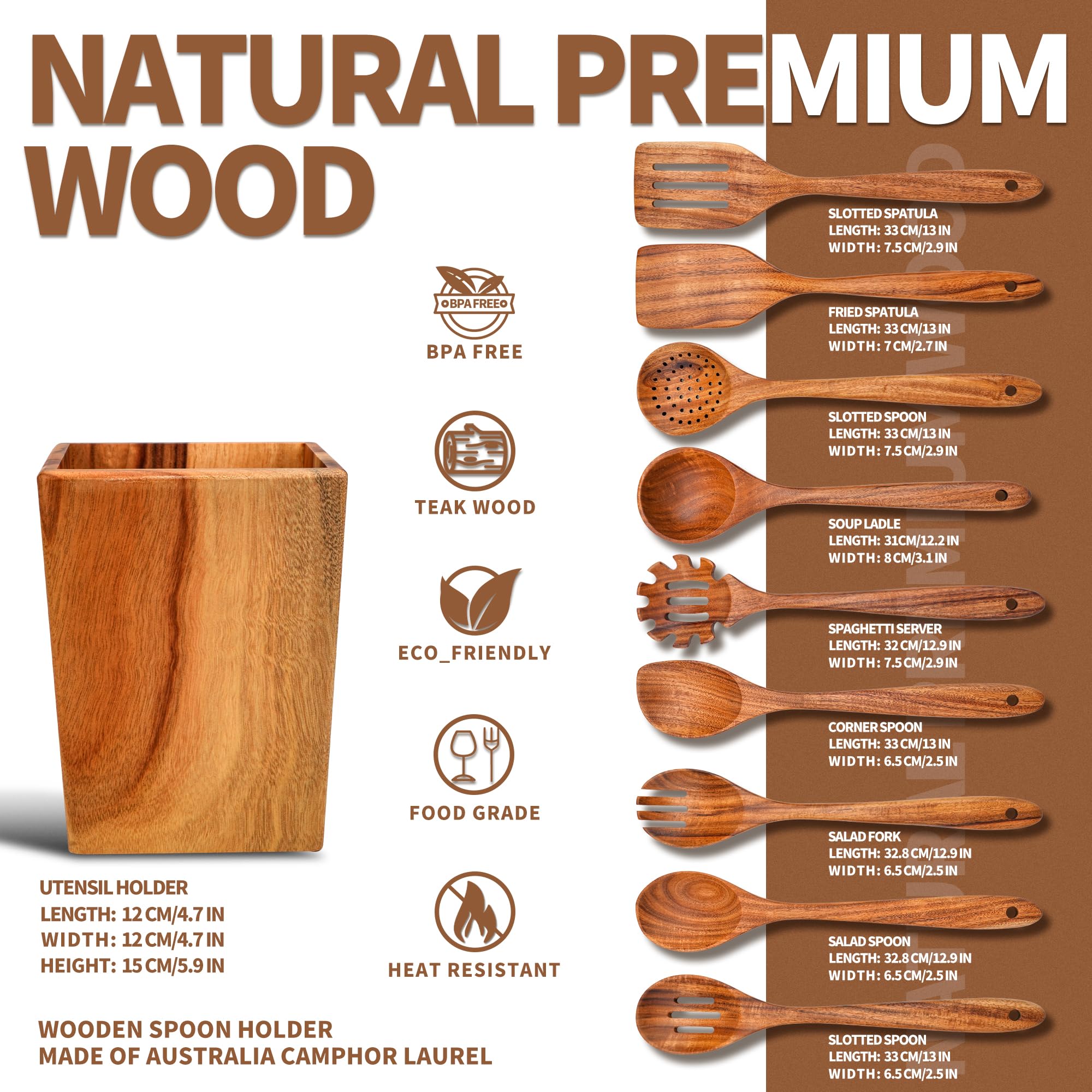 Gudamaye close-up of wood grain and polished finish emphasizing durability and smoothness