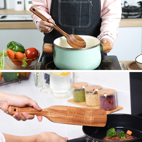 Gudamaye utensils hanging on kitchen hooks for tidy storage and quick access