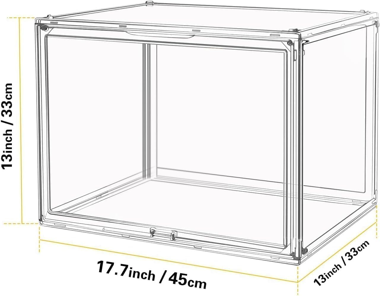 gudemay open side door demonstrating easy access to stored items