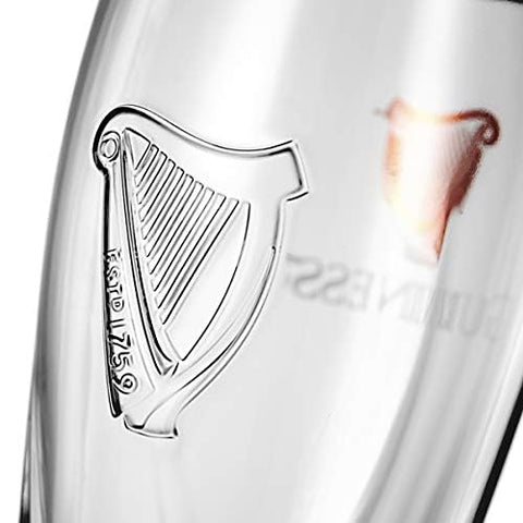 Guinness set of four arranged on bar ideal for small gatherings
