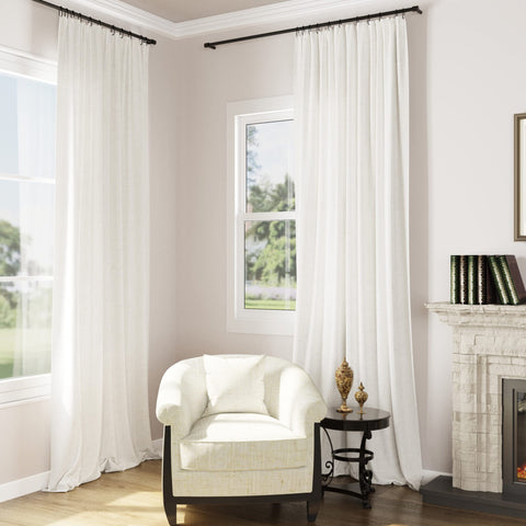 Guken close texture cross weave showing linen-look texture and visual depth benefit