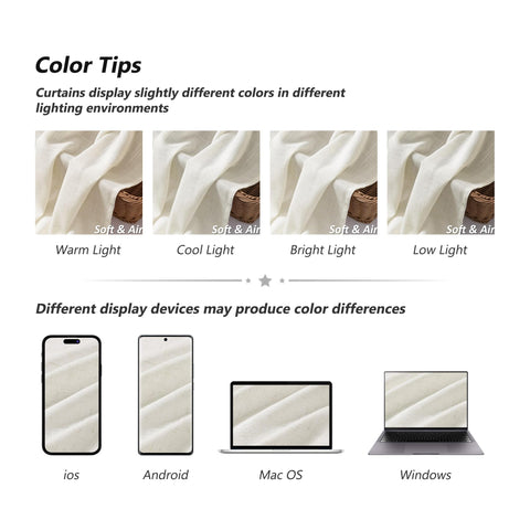 Guken light filtered through fabric showing soft daylight diffusion and glare reduction benefit