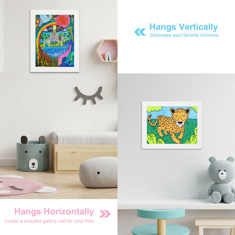 GULETHUN hinge and magnet detail for fast, tool-free artwork changes