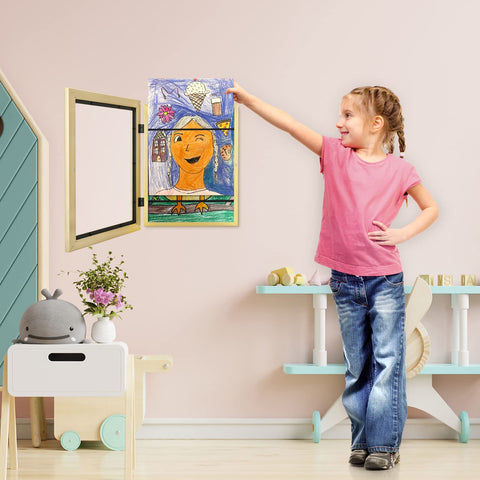 GULETHUN paired frames on a wall creating a gallery look and cohesive display benefit