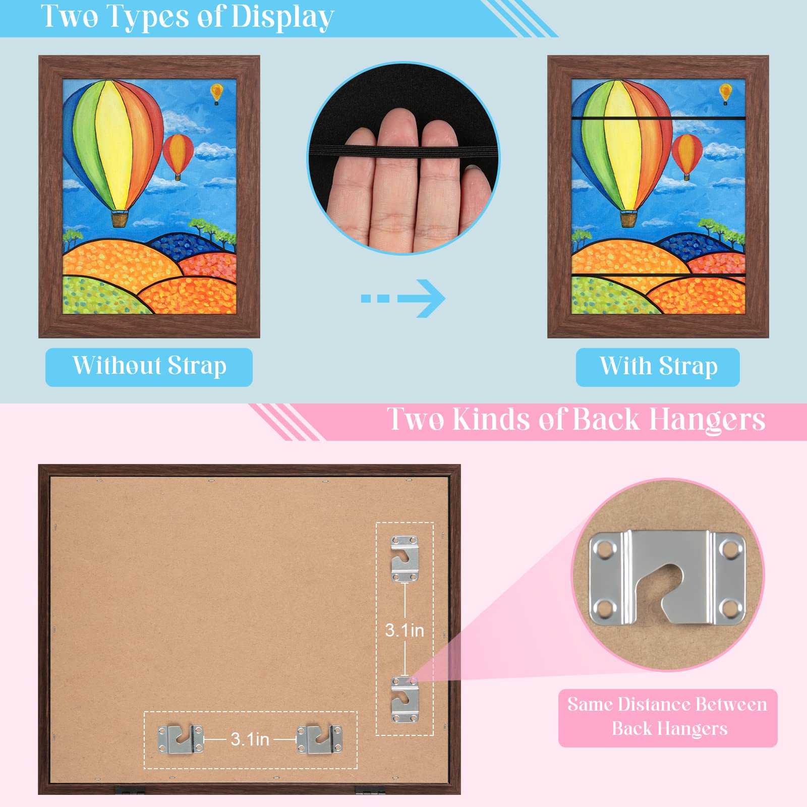 GULETHUN magnetic closure detail showing secure and quick swapping benefit