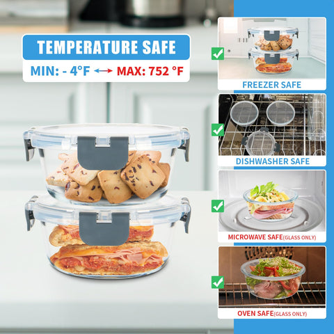 GULFLIN stacked containers in a cabinet showing space-saving organization benefit
