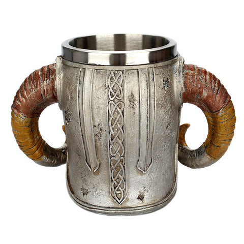 GuoShuang mug in bar Halloween scene showing decorative impact and party-ready benefit