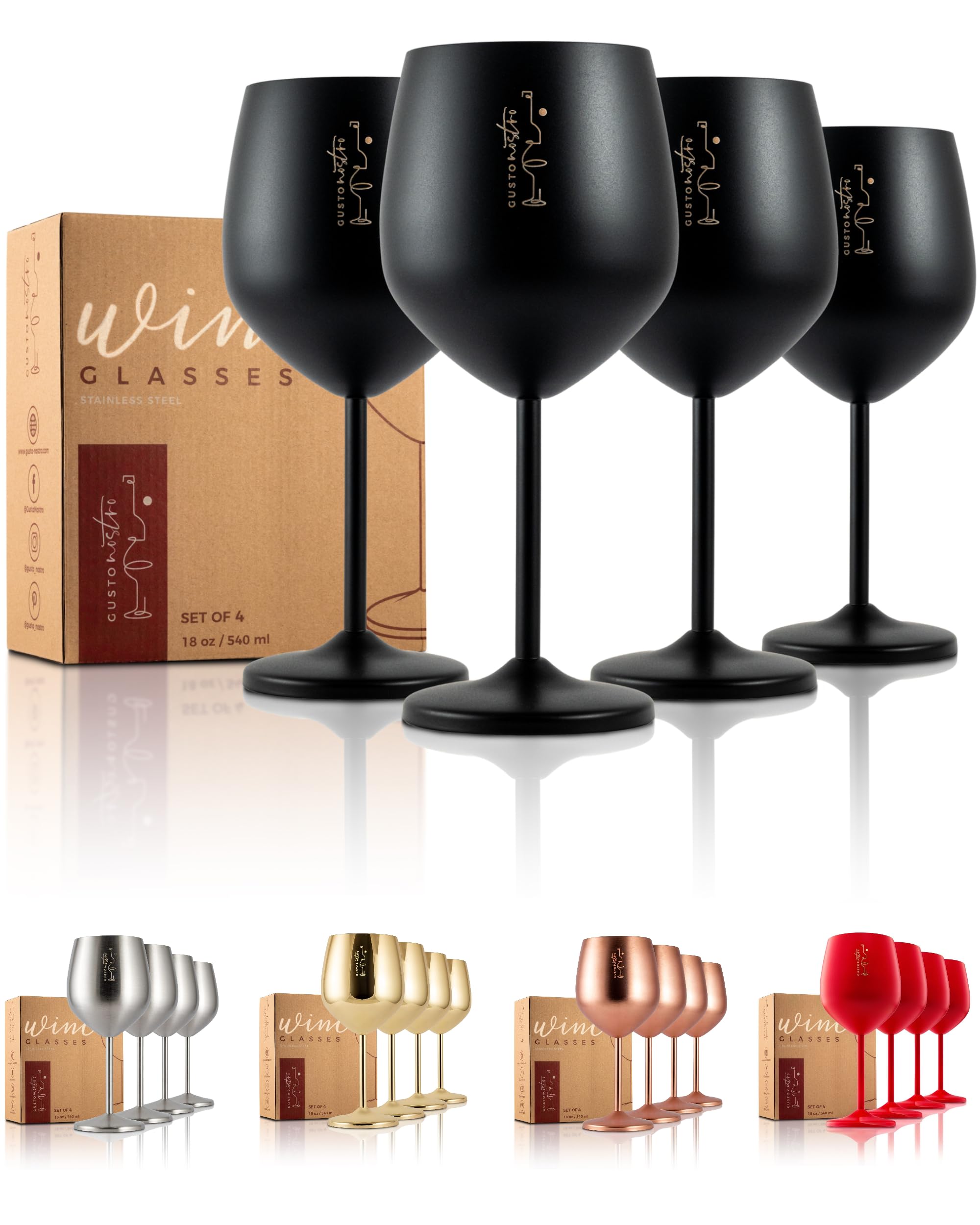 Gusto Nostro front packaging showing elegant gift-ready presentation