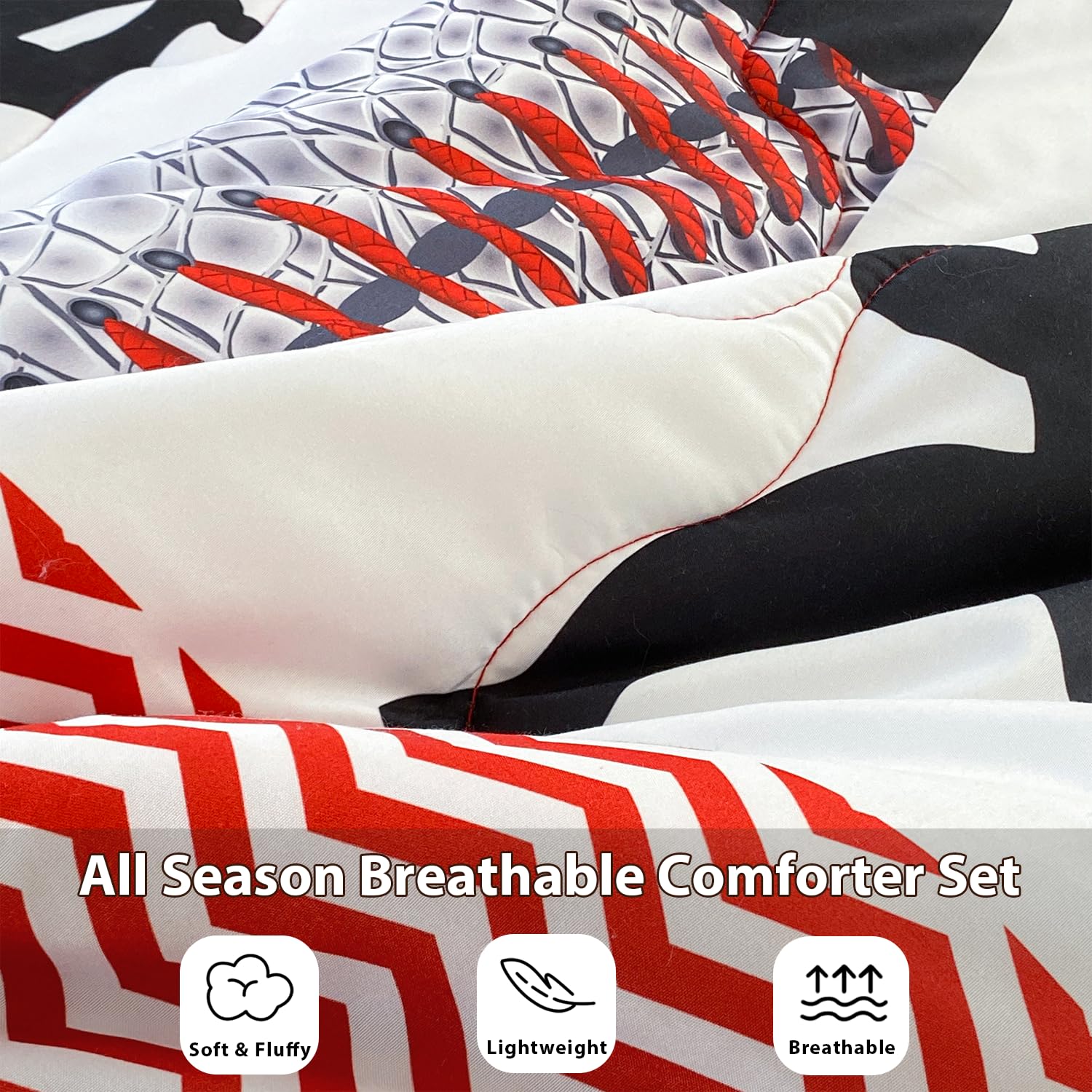 Gusuhome pillowcase detail highlighting durable stitching and fit