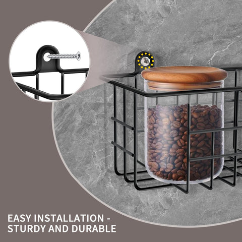 GUUKAR mounted inside an RV to secure bottles and save compact-space storage