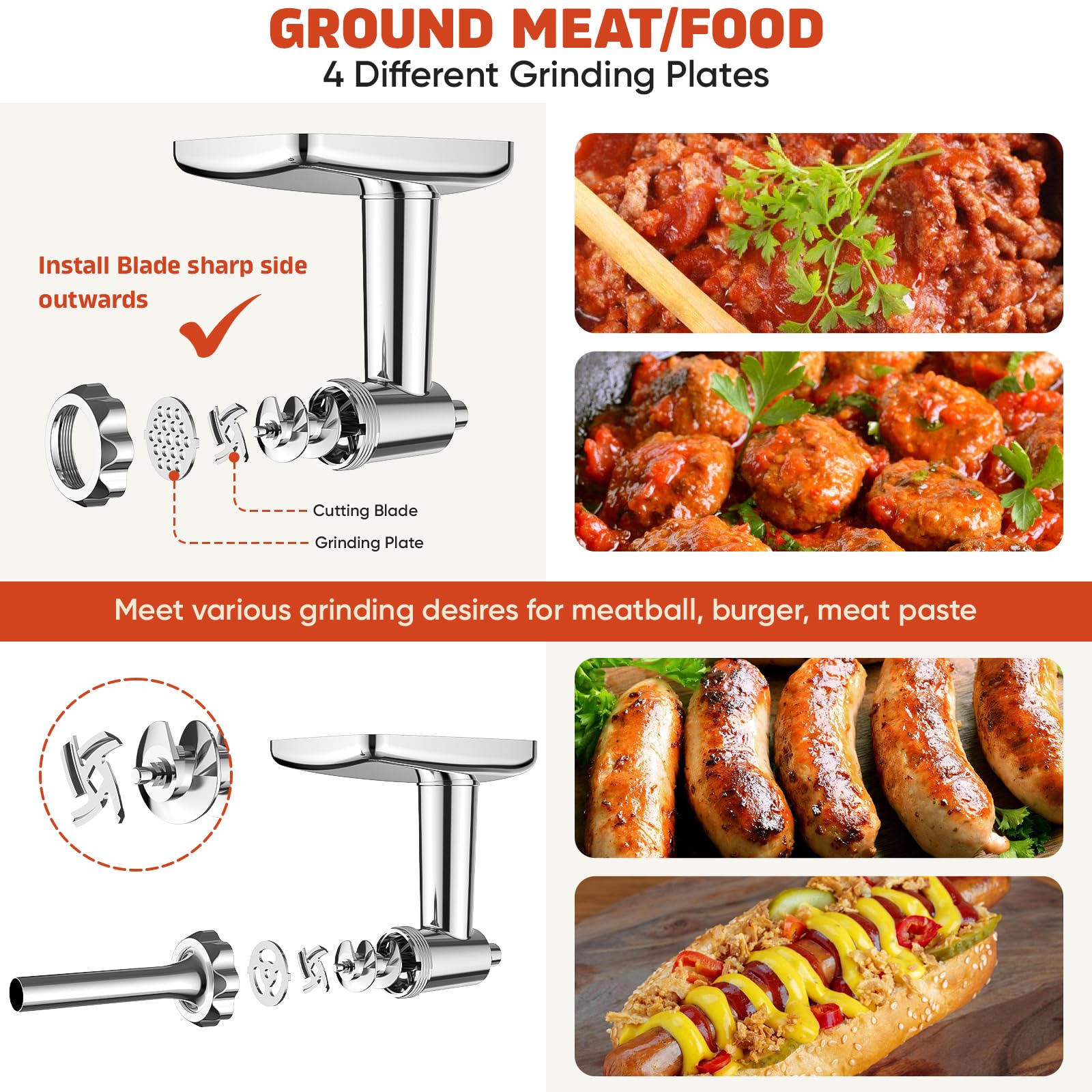 GVODE removable food tray and pusher shown for safe feeding and easy cleaning
