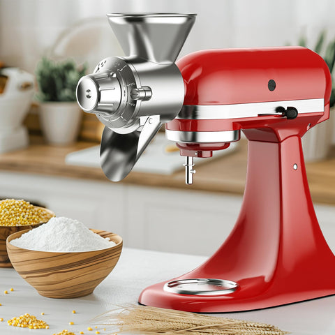 GVODE lifestyle scene with fresh bread and attachment illustrating flavorful whole-grain baking