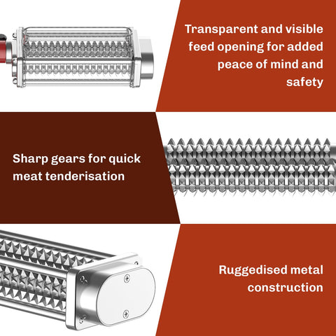 GVODE stainless steel gears detail highlighting durability and reliable performance