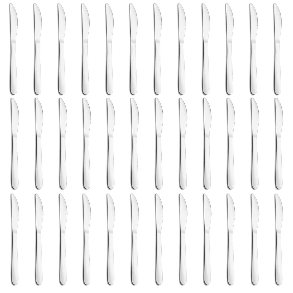 Gymdin front packaging showing 36 knives and neat presentation benefit