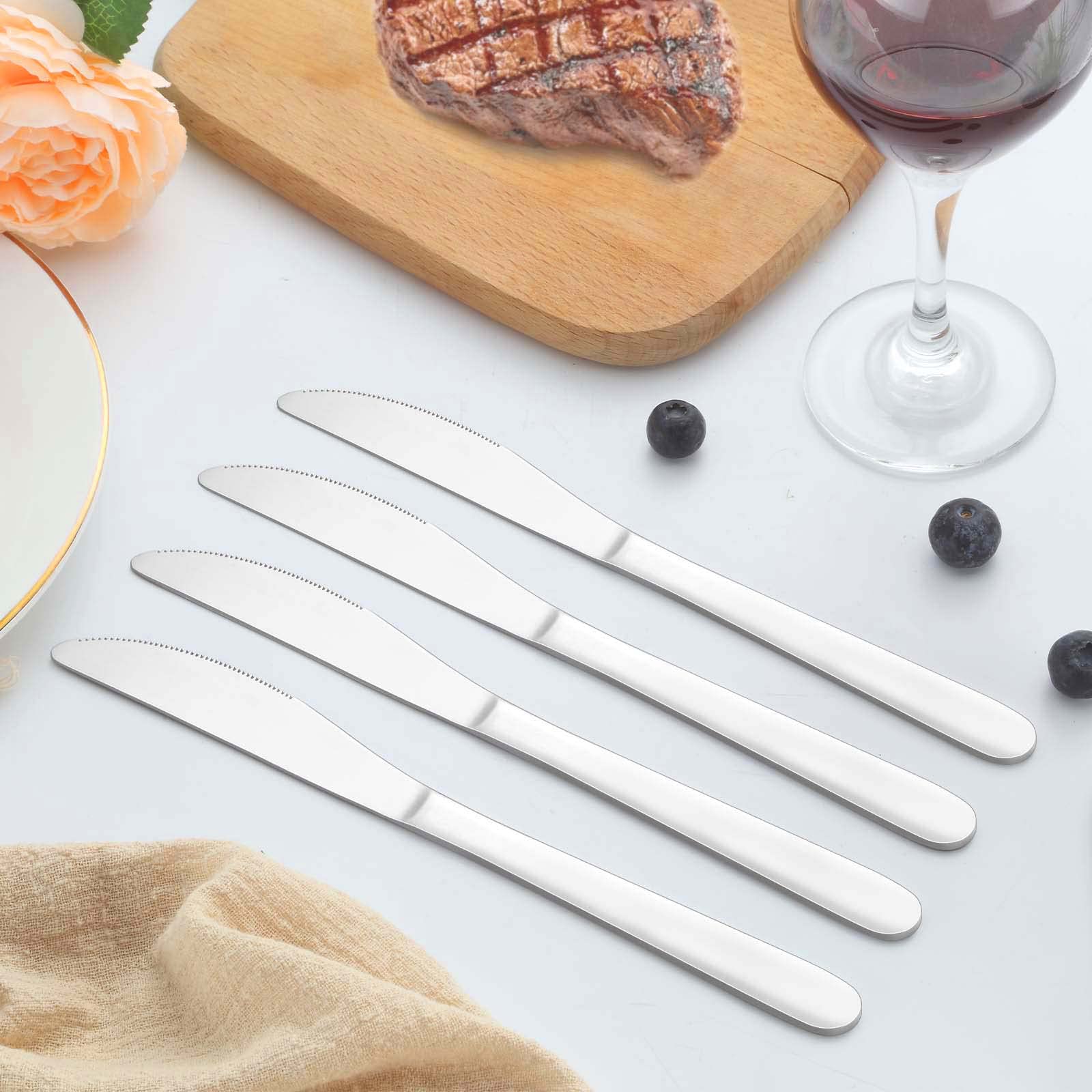 Gymdin knives in a kitchen serving scene showing professional-ready appearance