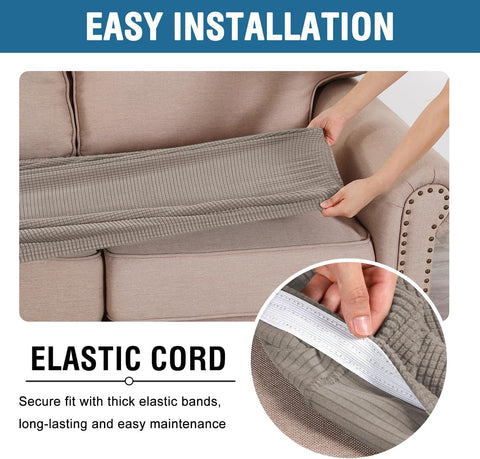 H.VERSAILTEX cover on back cushion showing adaptable fit and protection