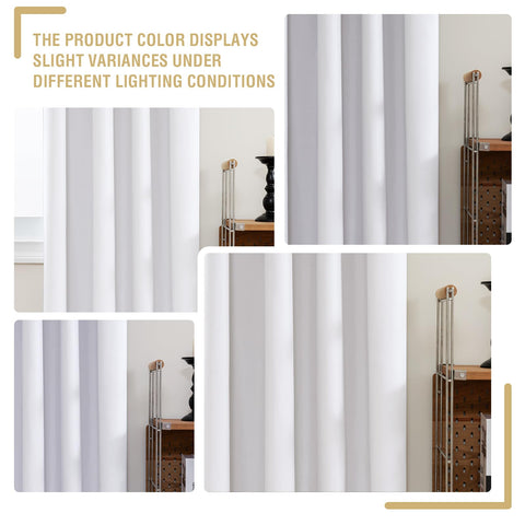 H.VERSAILTEX curtains installed in bedroom creating darkened sleep-ready space