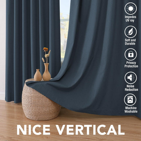 H.VERSAILTEX care label and fabric showing machine-washable convenience benefit