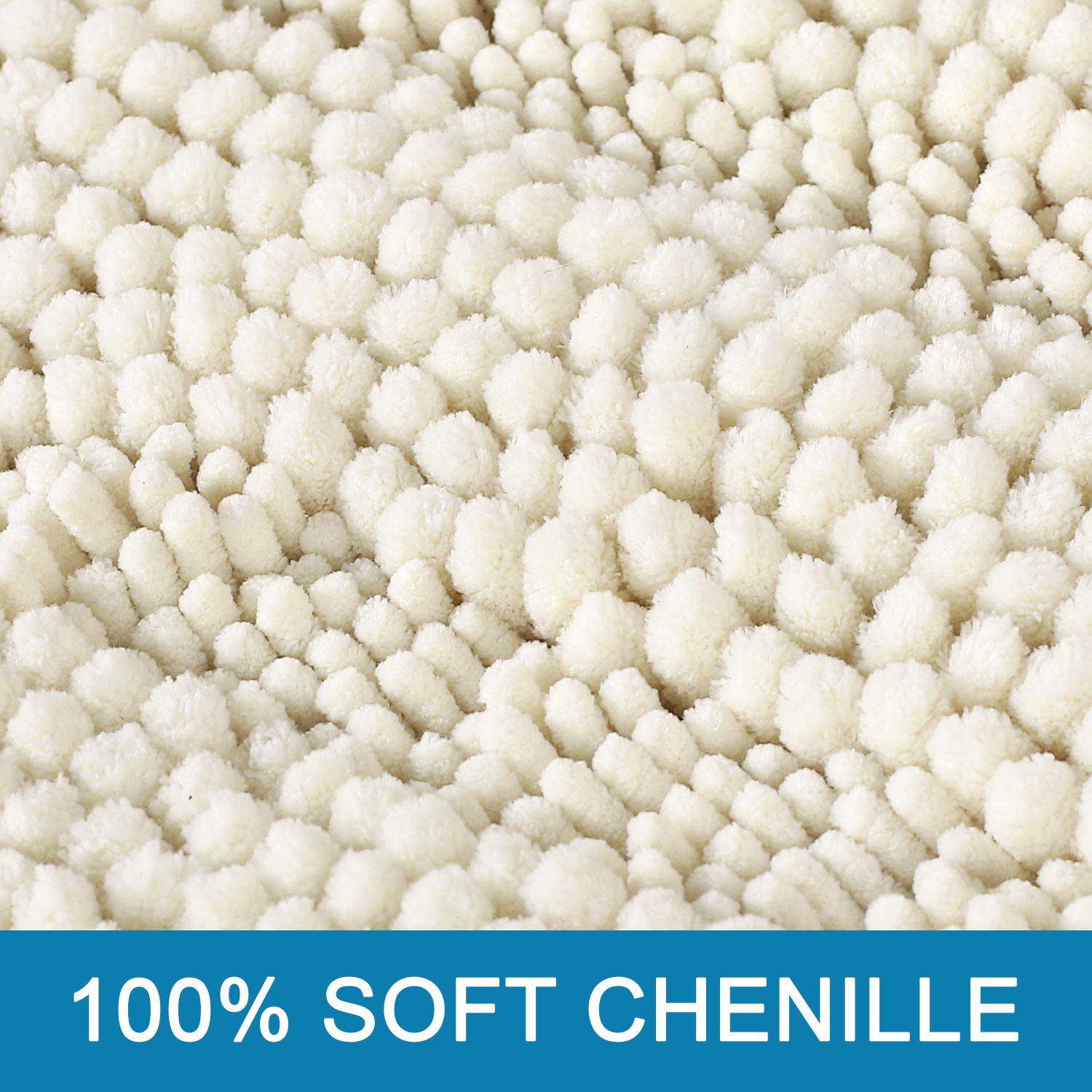H.VERSAILTEX close-up of chenille pile reveals plush texture for superior softness