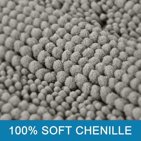 H.VERSAILTEX close-up of thick chenille pile highlighting softness and absorbency