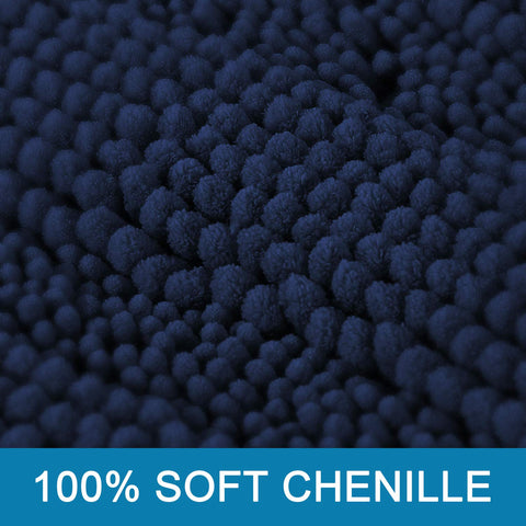 H.VERSAILTEX closeup chenille pile texture, demonstrates ultra-soft absorbency