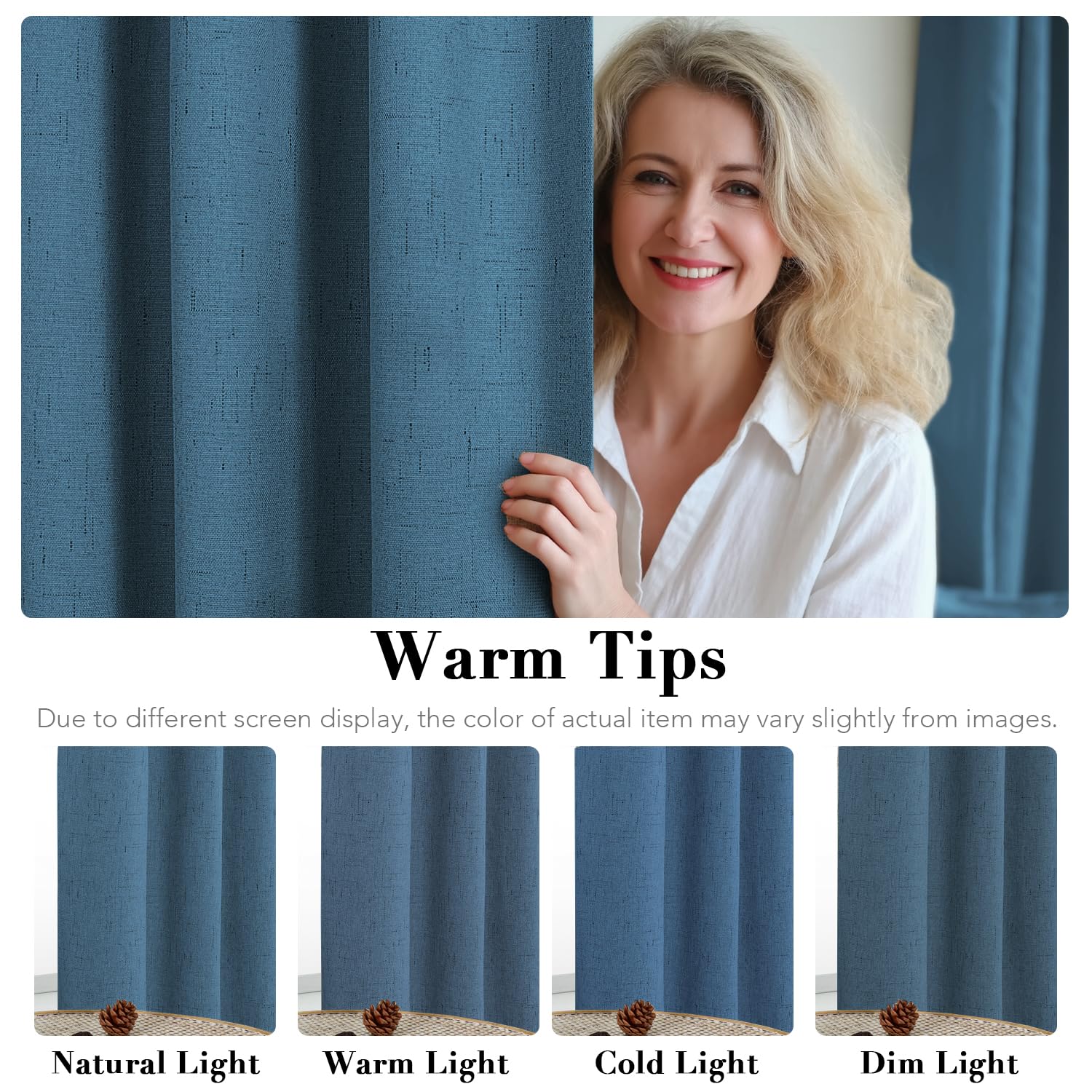 H.VERSAILTEX full-room installation illustrating coverage and stylish silhouette