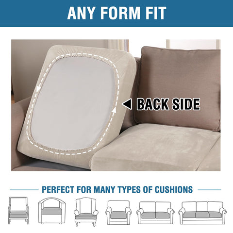 H.VERSAILTEX cover on removable back cushion for full coverage