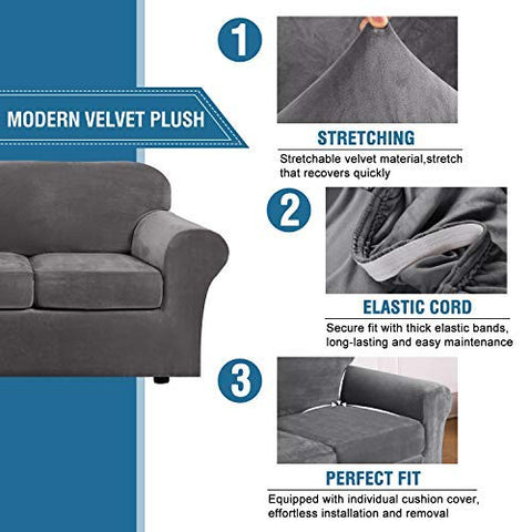 H.VERSAILTEX cushion cover stitching detail showing secure seams and neat fit