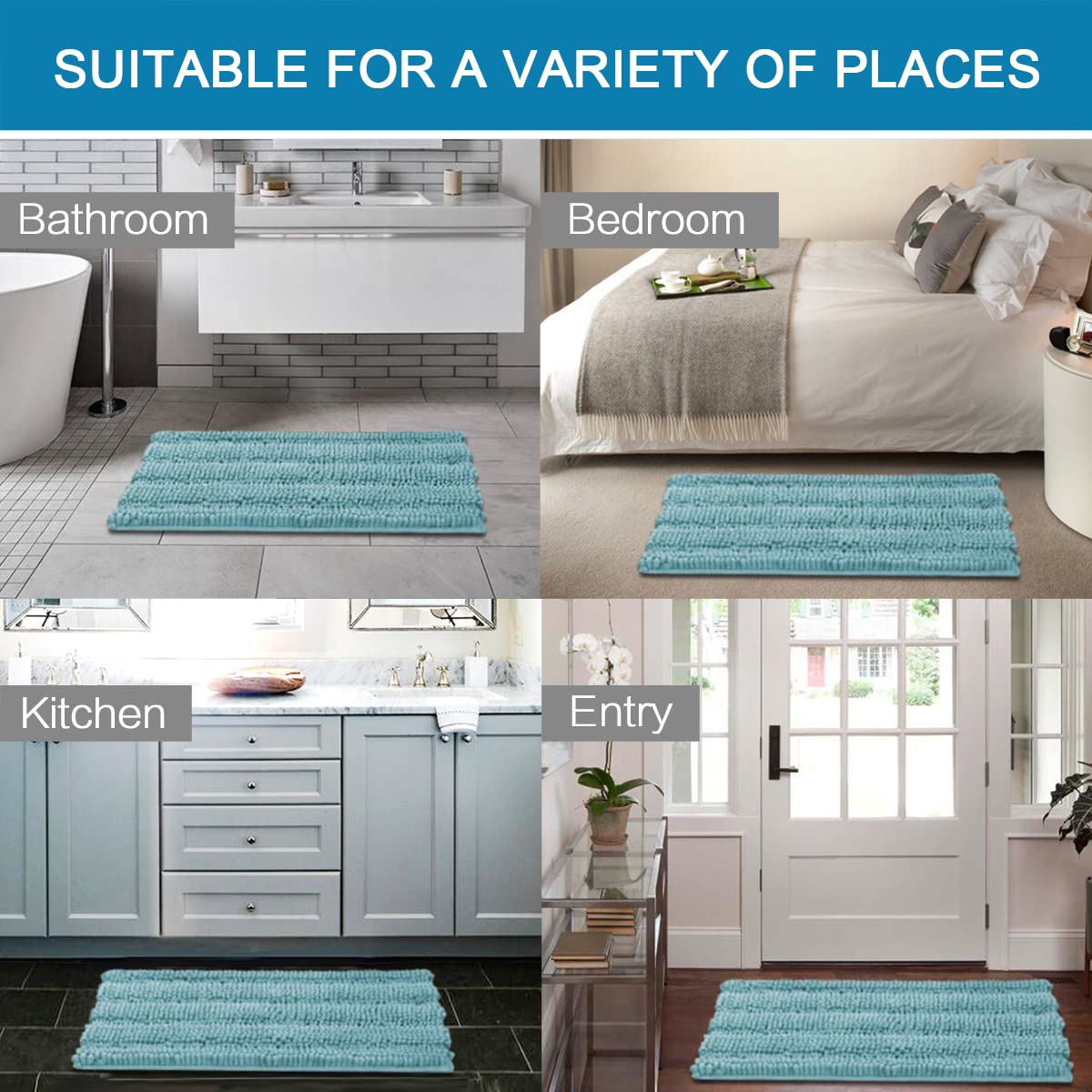 H.VERSAILTEX folded rug displaying pile depth and easy storage benefit